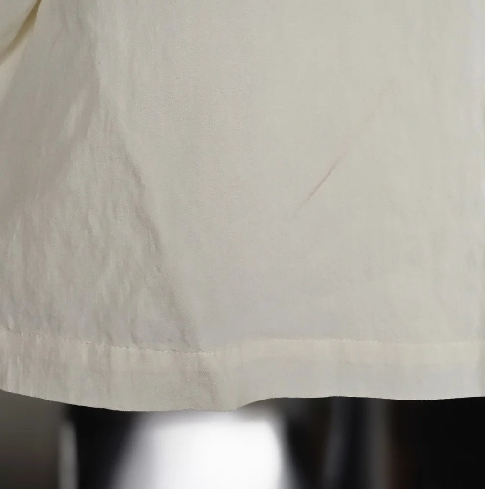 Anthropologie Balloon Sleeve Ivory Blouse